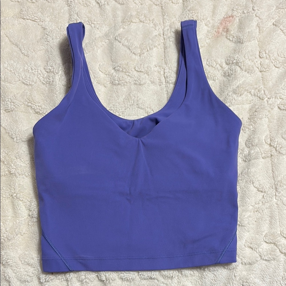 Women's Blue Sleeveless Top